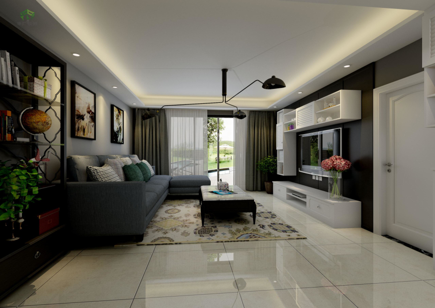 簡約風客廳案例