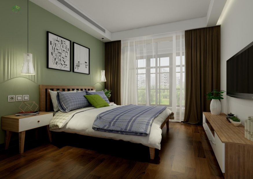 臥室工業風案例